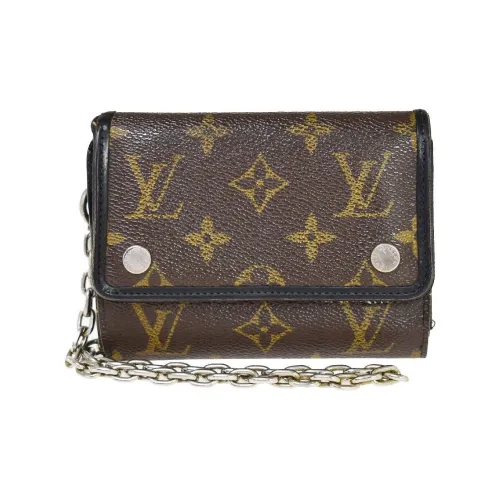 LOUIS VUITTON Кожа Кошелек Женские Коричневый