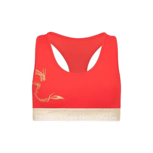 Calvin Klein Бюстгальтер Женский Рубиновый Красный