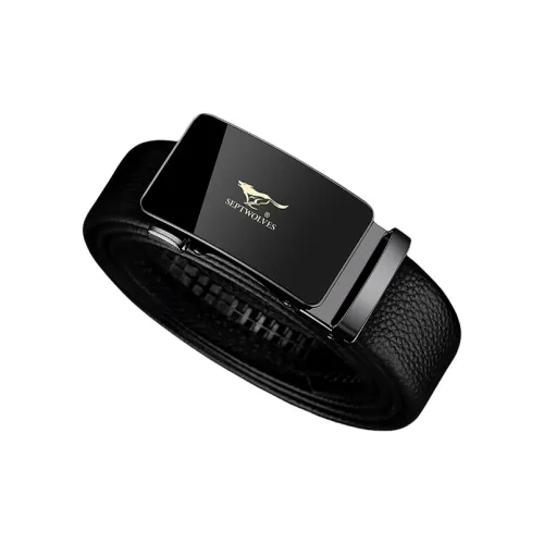 SEPTWOLVES Ремни из коровьей кожи мужской ширина 3,5 см