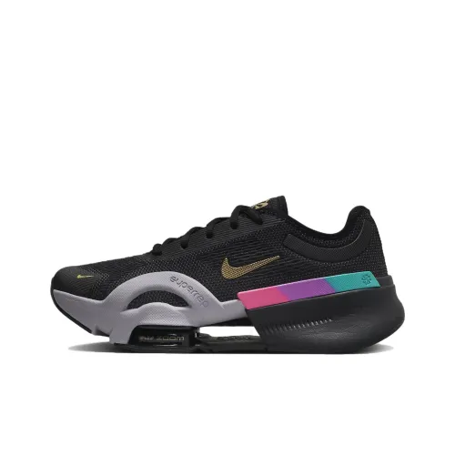Nike Slip-resistant Abrasion-resistant Breathable Low-Top Training Running Shoes Women's Black Gray Найк Slip-resistant Abrasion-resistant Дышащие Низкие Кроссовки для Тренировок и Бега Женские Черный Серый