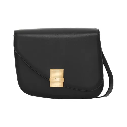 FERRAGAMO Зебра с принтом телячья кожа сумка через плечо среднего размера женская черная