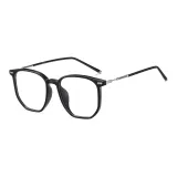 Черно-серебро (Презcripция - Бесплатные синие защитные линзы)