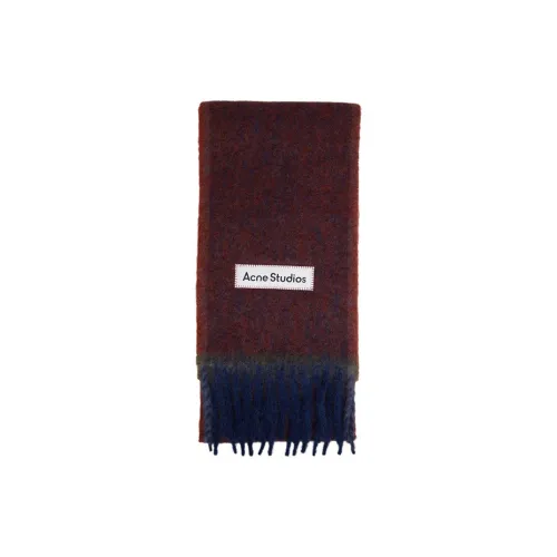 Acne Studios Вязаные шарфы Женские Red