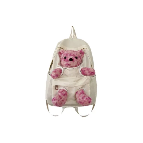 MARKANGARO Ткань Рюкзак Средний Женский Белый Розовый Черный Коричневый