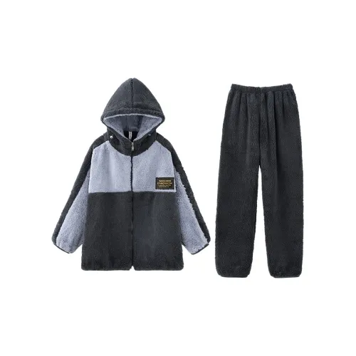 MIOJUER Свет Средне-серый R204112 Женские Женские Пижамные комплекты