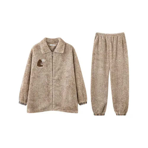 MIOJUER Кофе 4095 Женские Пижамные комплекты