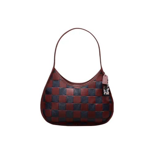 Coachtopia Ergo Кожа Сумка через плечо Сумка Сумка через плечо Женская Новая Бордо Полночь Морской Синий