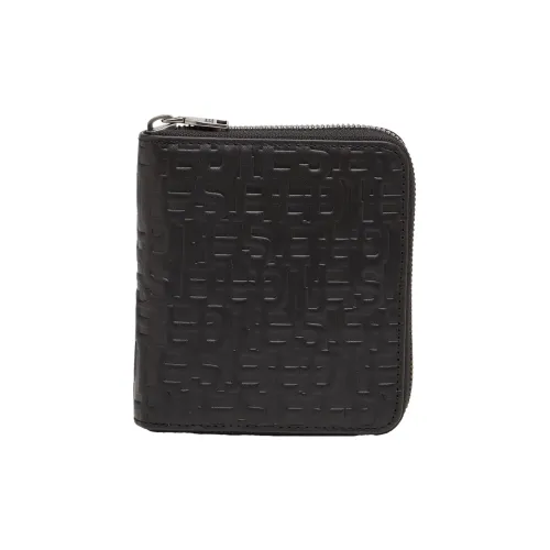 DIESEL Кошелек из коровьей кожи стандартный мужской черный