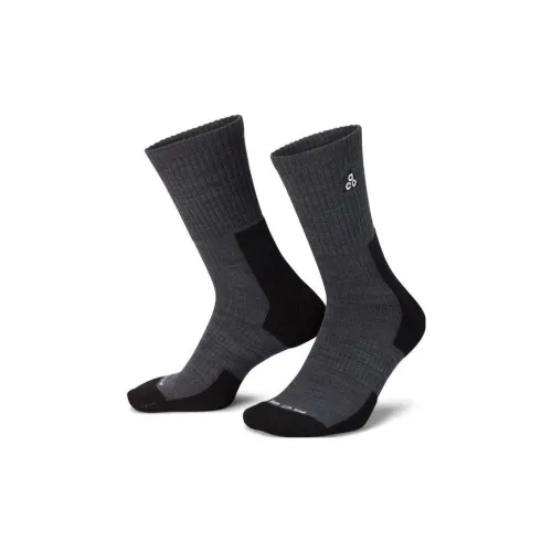 Nike Gray Men's Socks Ники Серые Мужские Носки