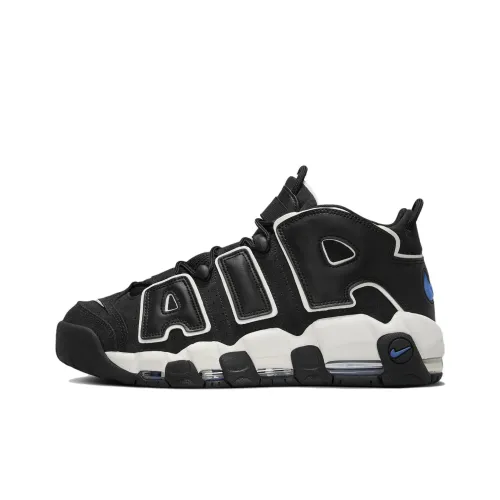 Nike Air More Uptempo Винтажные баскетбольные кроссовки MID Топ Черно-белая панда Мужской