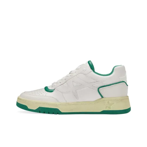 Пепельные скейтбордические кроссовки Low Top White Unisex