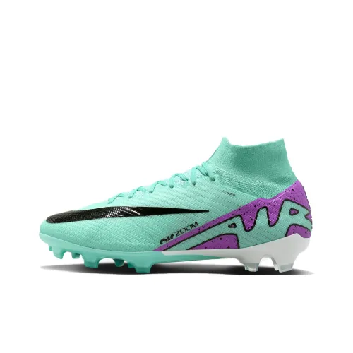 Nike Mercurial Superfly 9 Футбольные бутсы Низкий Топ Ultra Бирюзовый/Черный/Белый/Мечтательный Фуксия Мужской