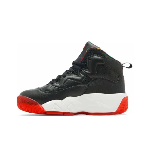 FILA Mashburn Баскетбольные кроссовки High Топ Черные Мужские