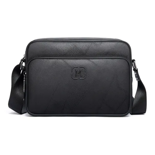 FAIRWHALE ПУ (полиуретан) Сумка через плечо Сумка для доставки Унисекс Черный Синий