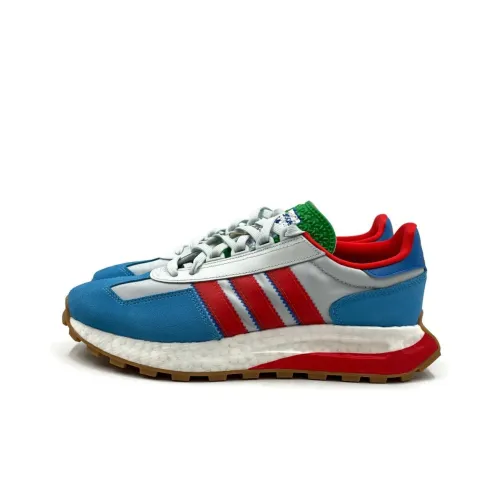 Adidas Retropy E5 Устойчивый к истиранию Дышащая Низкая Обувь Мужская Синяя