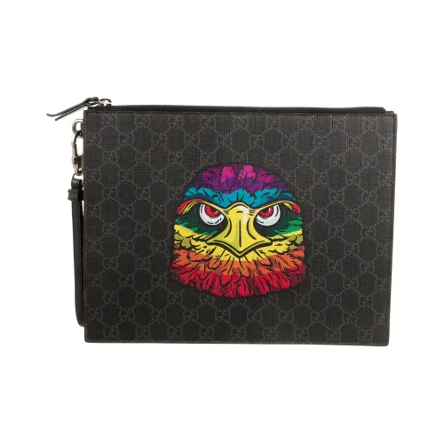 GUCCI Canvas Клатч Мужской Черный