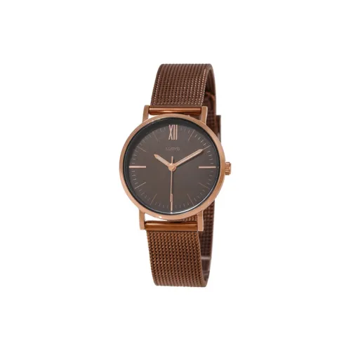 Lloyd Кварцевый механизм стальной ремешок женские часы циферблат цвета кофе модель LL2G20T72MYY