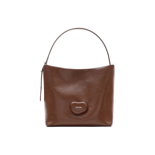 MUVA Корова Кожа Ведрообразная Сумка Ручная Сумка Сумка через плечо Средняя Женская