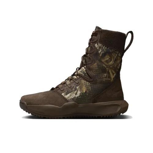 Nike SFB Mountain SFB B2 Realtree Slip-resistant Abrasion-resistant High Top Casual Shoes Men's Brown