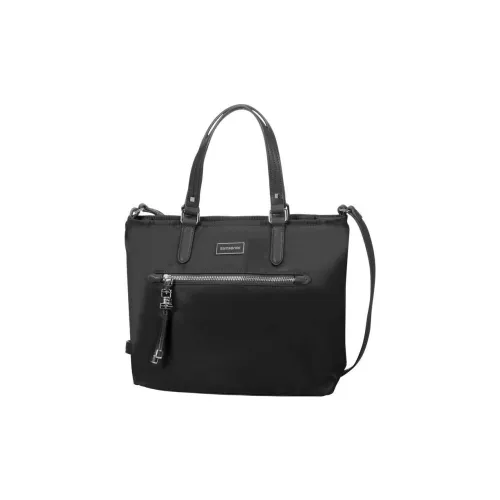 SAMSONITE Нейлоновая сумка-тоут сумка для покупок портфель сумка через плечо обычная мужская черная