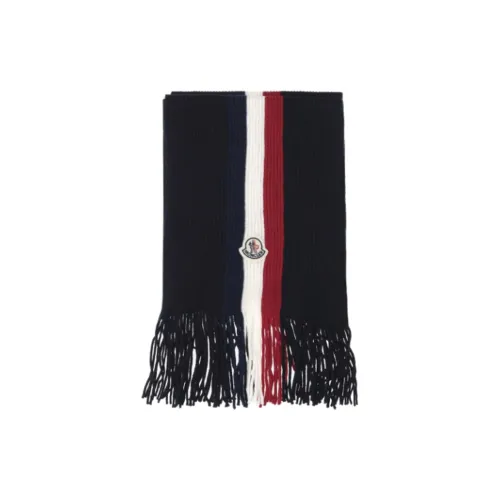 MONCLER Новые шерстяные вязаные шарфы для мужчин