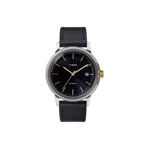 TIMEX Автоматический Механический Механизм Мужские Часы 40 мм Черный
