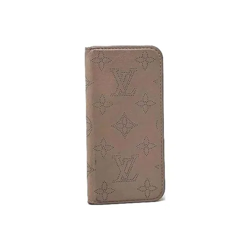 LOUIS VUITTON Кожа Кошелек Стандартный Унисекс Коричневый