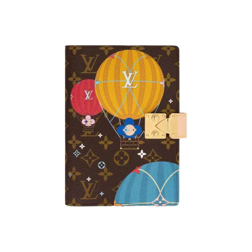 LOUIS VUITTON Покрытый холст Блокнот Рукав Сумка Аксессуар Унисекс Коричневый