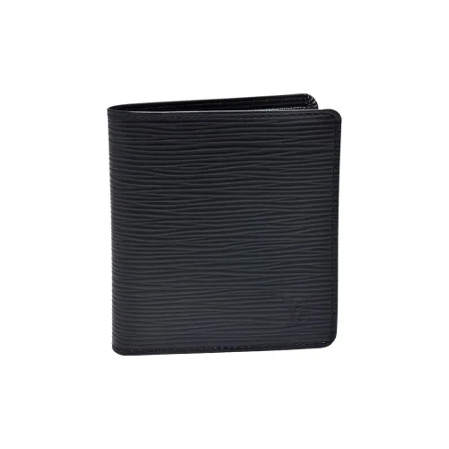 LOUIS VUITTON Multiple Кожа EPI Кошелек Обычный Мужской Черный