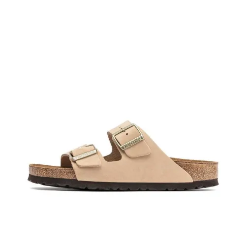 Birkenstock Шлепанцы Женские Песочного цвета Узкая версия