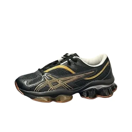 KIKO KOSTADINOV x Asics Quantum Gel Low Top Беговые кроссовки Мужские Черные Желтые