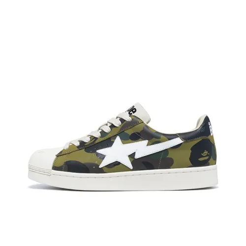 A BATHING APE Черепа Скейтборд Кроссовки Низкие Женские