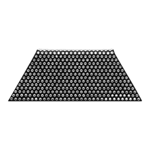 AMINA MUADDI Satin Crystal Clutch Women's Black