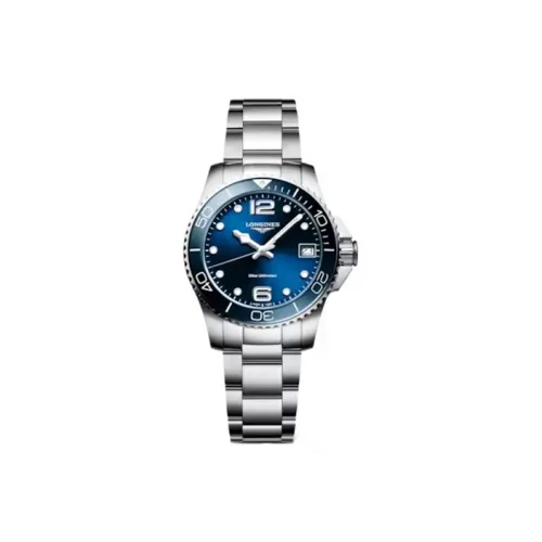 LONGINES Comcast Diving Collection Кварцевый механизм Женские часы Часы 32 мм Синий циферблат