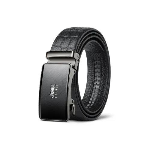 JEEP SPIRIT Молодой Элегантный Автоматический Застежка Деловой Повседневный Стиль Коровья Кожа Ремни Мужской Ширина 3,4CM