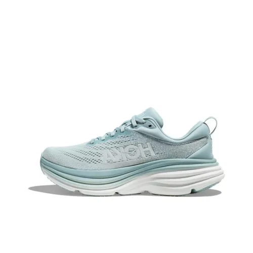 HOKA ONE ONE Амортизация Низкий Топ Повседневные Беговые Кроссовки Унисекс Синий