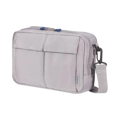 SAMSONITE Полиэстер Camera Сумка Бананка Сумка через плечо Мужская Темно-серая