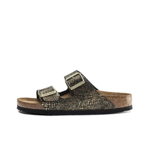 Birkenstock Слипоны Яркий черный Python Женские