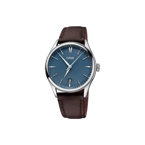 Oris Автоматический Механический Механизм Мужские Часы 40 мм Синий