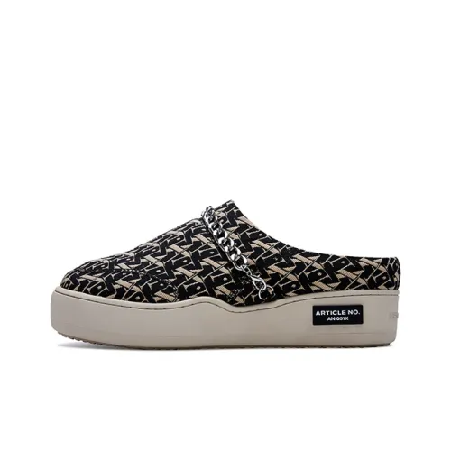 ARTICLE NO. 051X Низкий топ Скейтборд Кроссовки Унисекс Винтажный коричневый