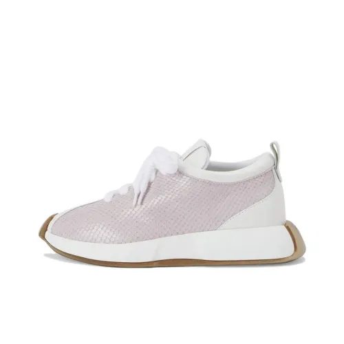 Giuseppe Zanotti GZ Легкий Низкий Топ Повседневная Обувь Женская Светло-Фиолетовая