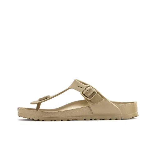 Birkenstock Gizeh Шлепанцы Унисекс Glamor Золотой