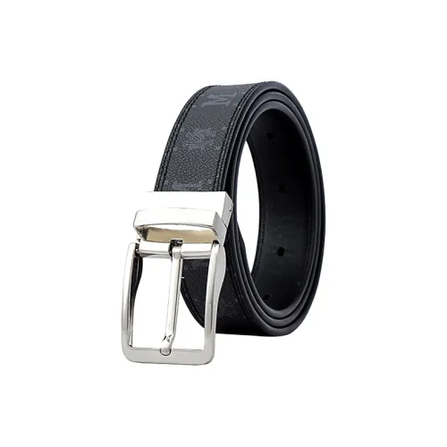 FION Mountain and sea JOURNEY Collection Застежка-липучка Двойная сторона с принтом букв дизайн искусственная кожа ремни