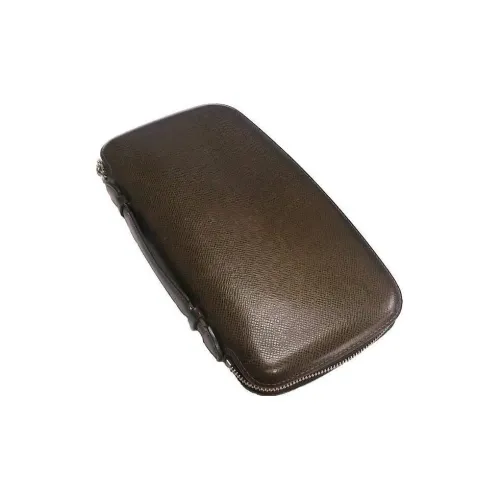 LOUIS VUITTON Кожа Кошелек Унисекс Коричневый