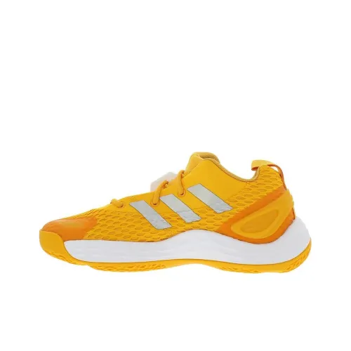 Adidas Exhibit A Slip-resistant Abrasion-resistant Low-top Basketball Shoes Men's Orange Adidas Exhibit A Slip-resistant Abrasion-resistant Низкие Кеды для баскетбола Мужские Оранжевые