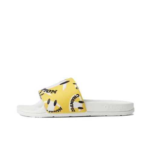 Champion Износостойкие Слипоны Женские Желто-белые