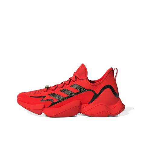 Adidas Impact FLX Slip-resistant Abrasion-resistant Low-top Training Shoes Unisex Red Adidas Impact FLX Противоскользящие Устойчивые к истиранию Низкие Кроссовки для тренировок Унисекс Красный