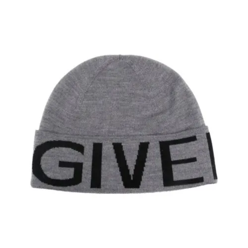 GIVENCHY Шерстяные Бини Мужской Серый