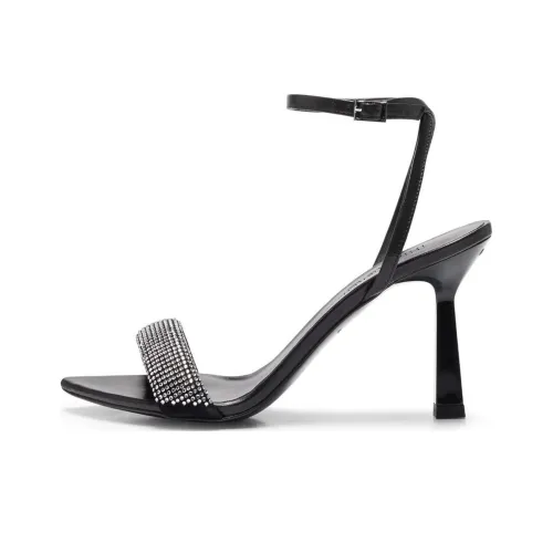 HUGO BOSS one Ремень Сандалии Черные Женские