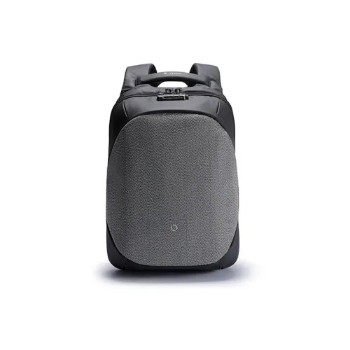 KORIN Полиэстер Рюкзак Средний Унисекс Черный Серый